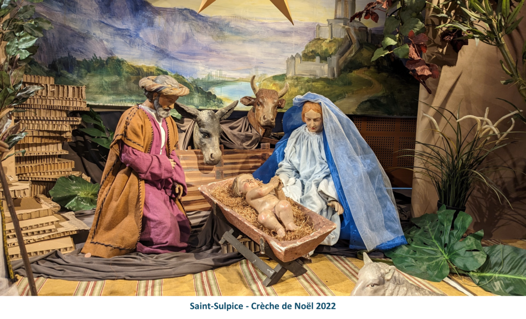 L'âne et le bœuf de la crèche Paroisse SaintSulpice Paris